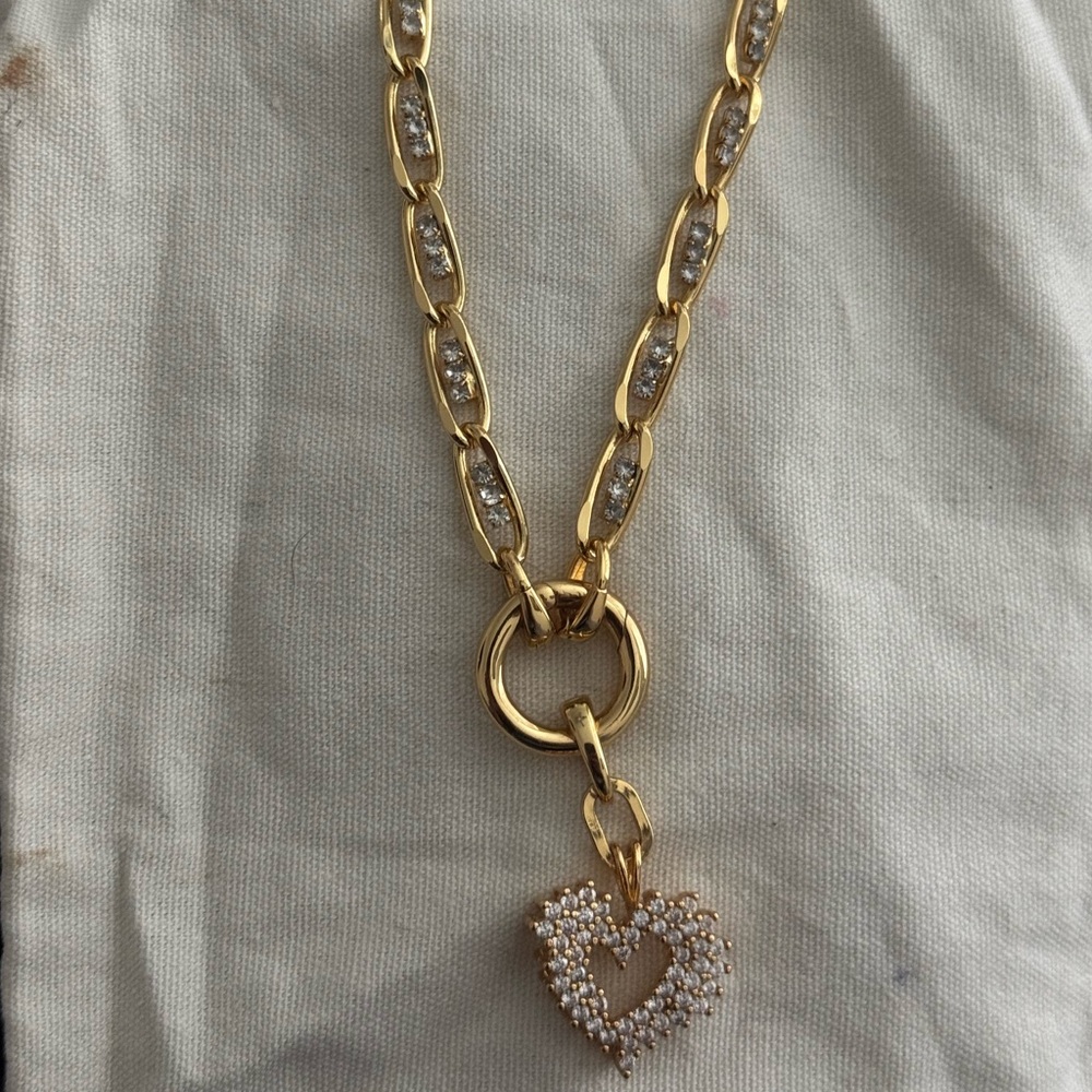 Vanessa Mooney 
THE BENNETT HEART NECKLACE - Picture 4 of 6